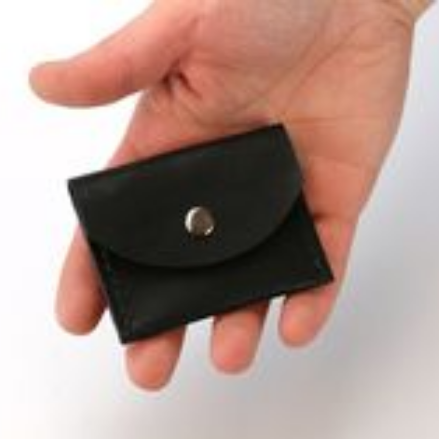 Leather Condom Case Black