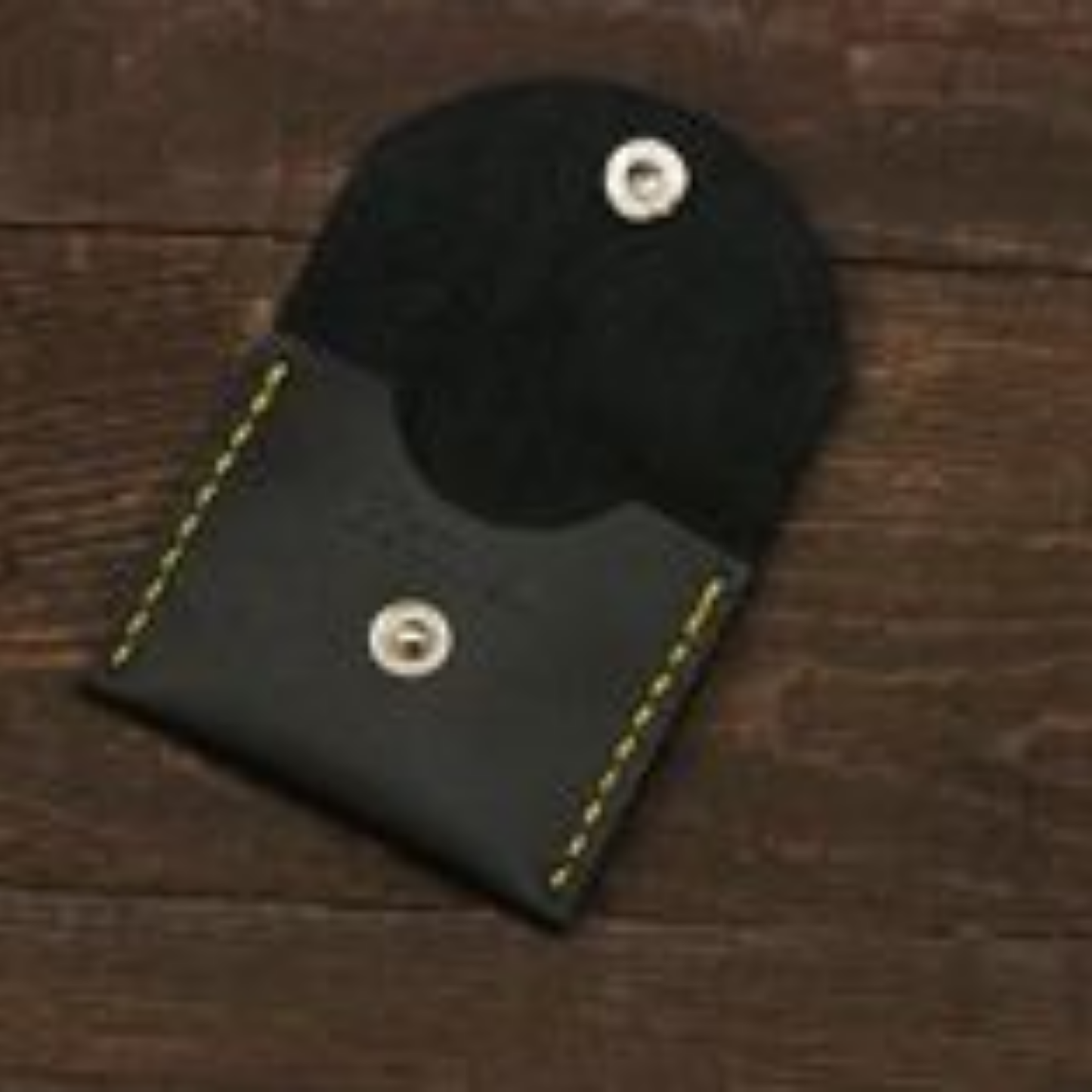 Leather Condom Case Black
