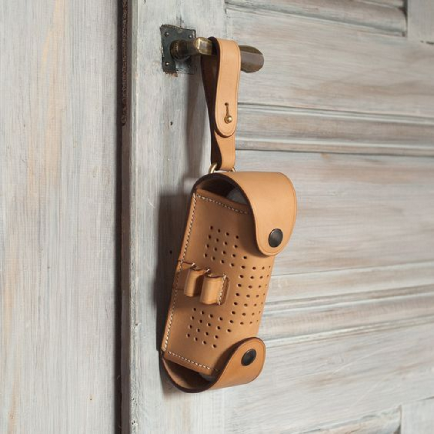Leather Golf Ball holder