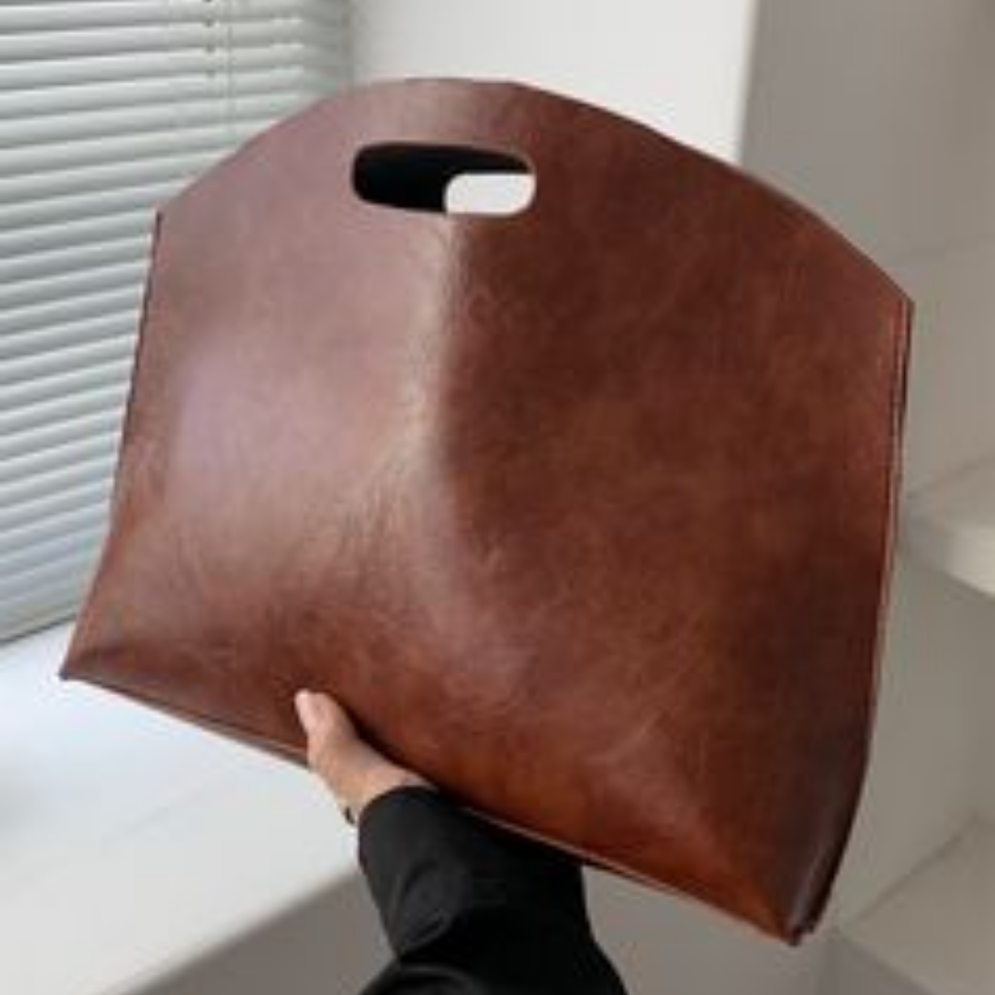 Leather Lunch Bag
