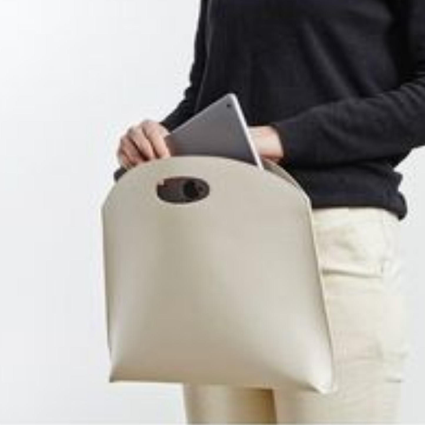 Leather Lunch Bag