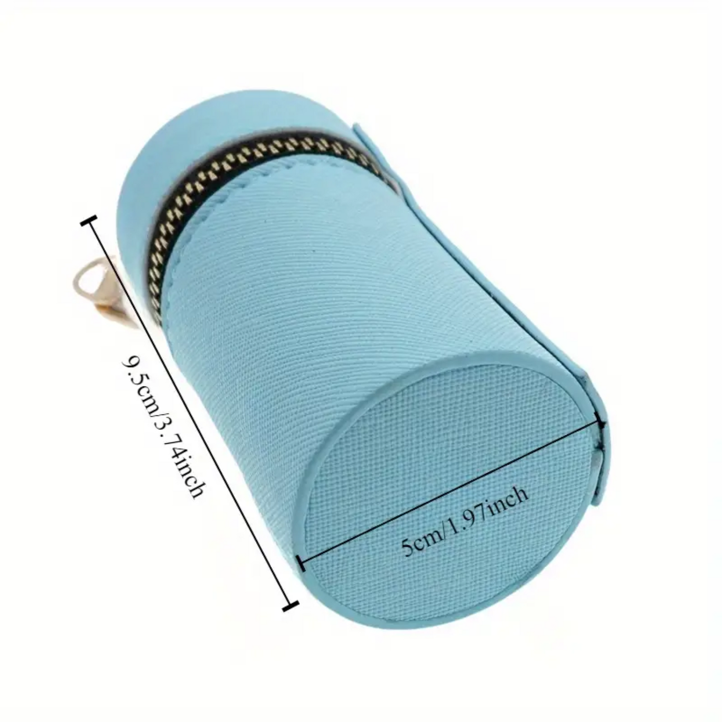 Stylish Cylindrical Lipstick Case