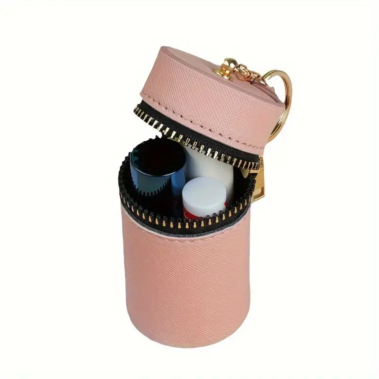 Stylish Cylindrical Lipstick Case