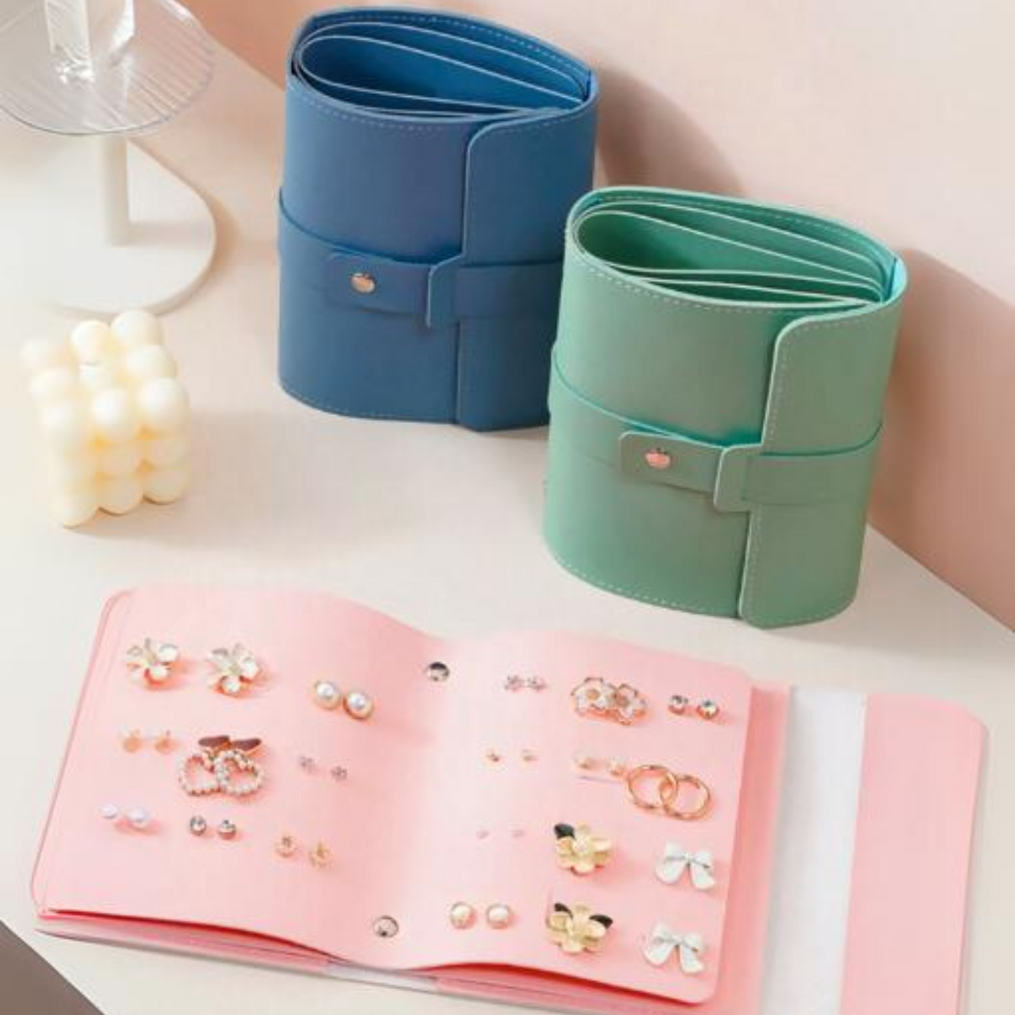 Creative Stud Earrings Storage Bag
