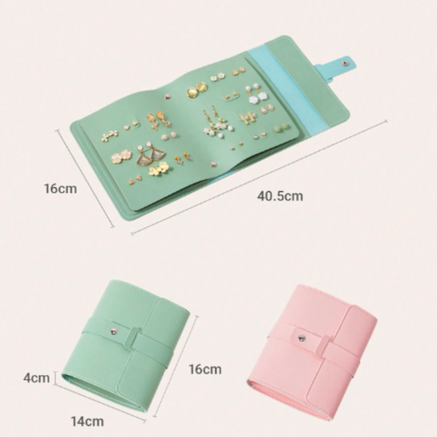 Creative Stud Earrings Storage Bag