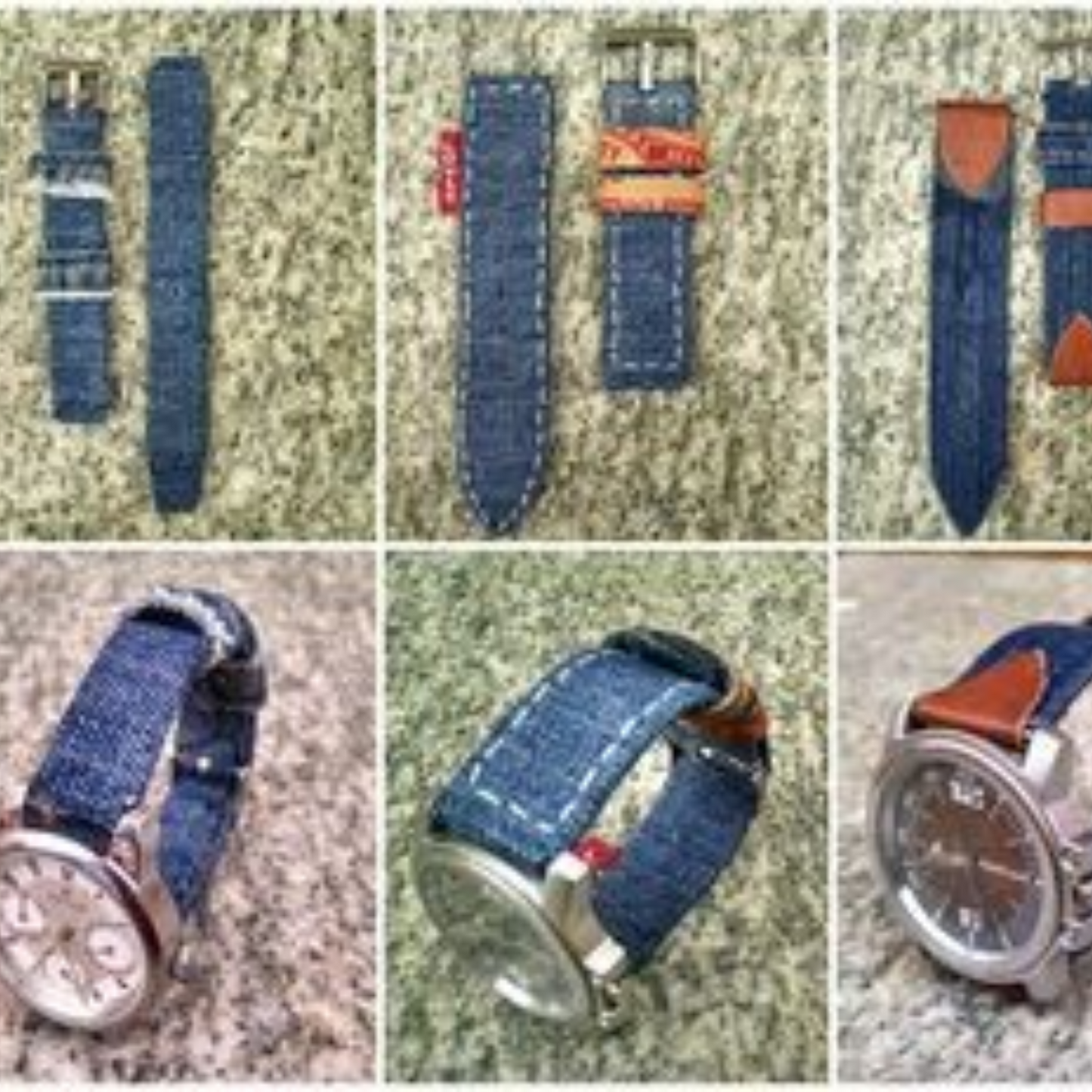 Denim Watch Strap