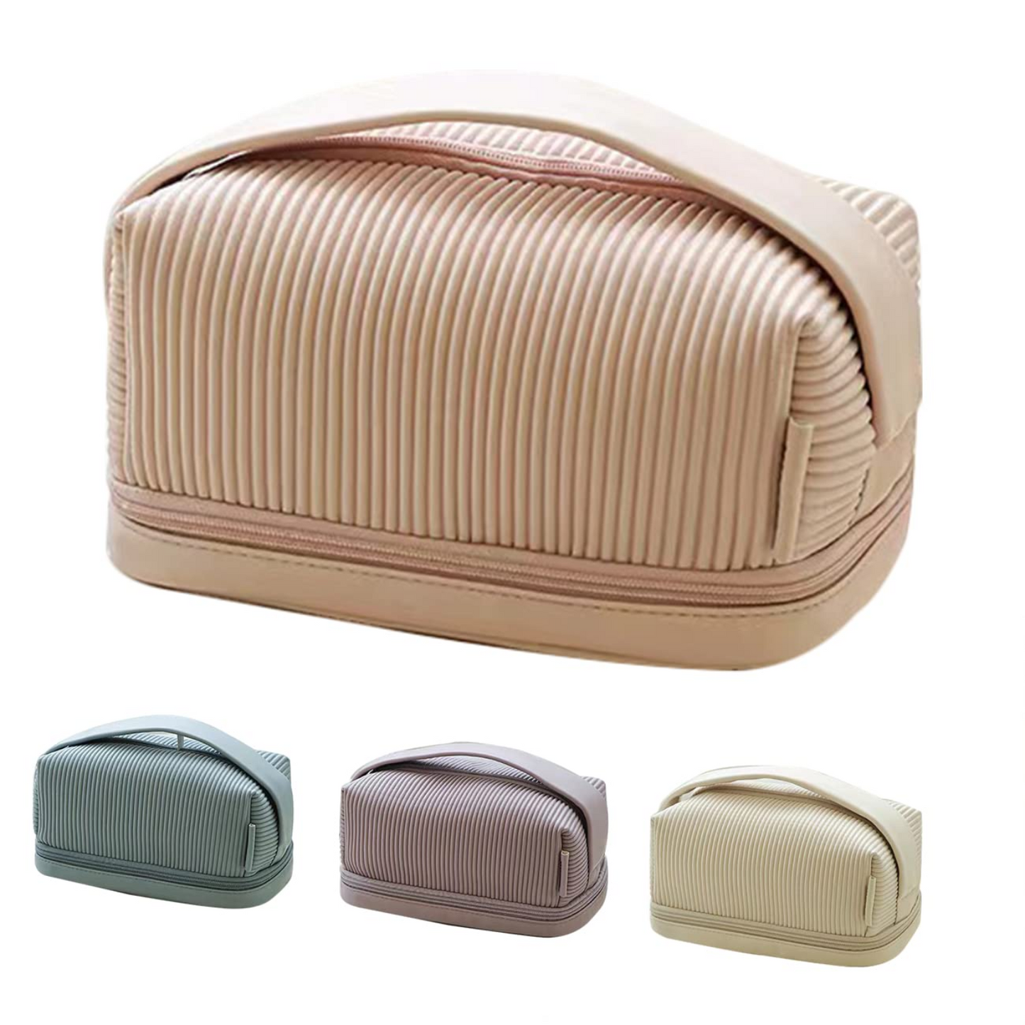 REWMET Cream Toast Makeup Bag