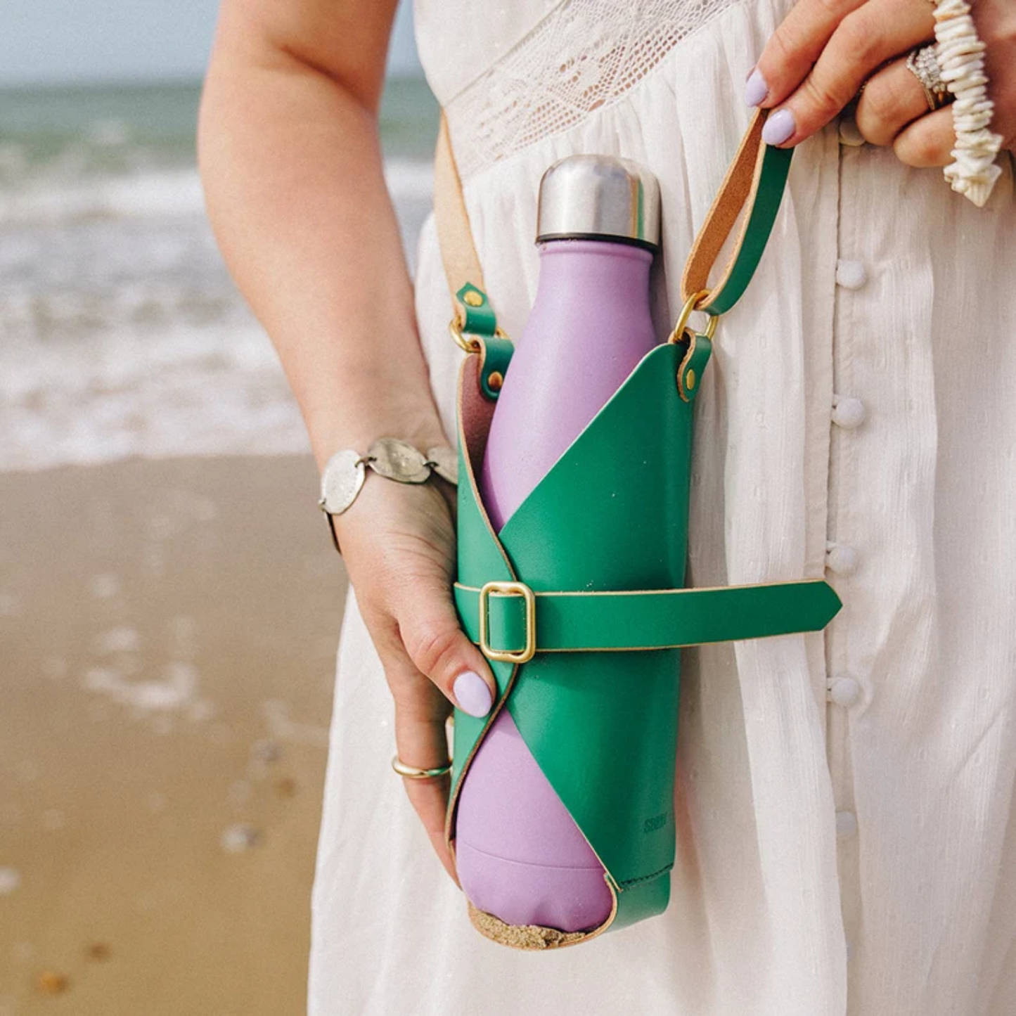 Leather Bottle Holder