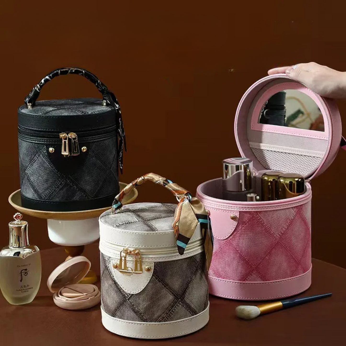 Simple Rhombic Cylinder Bag