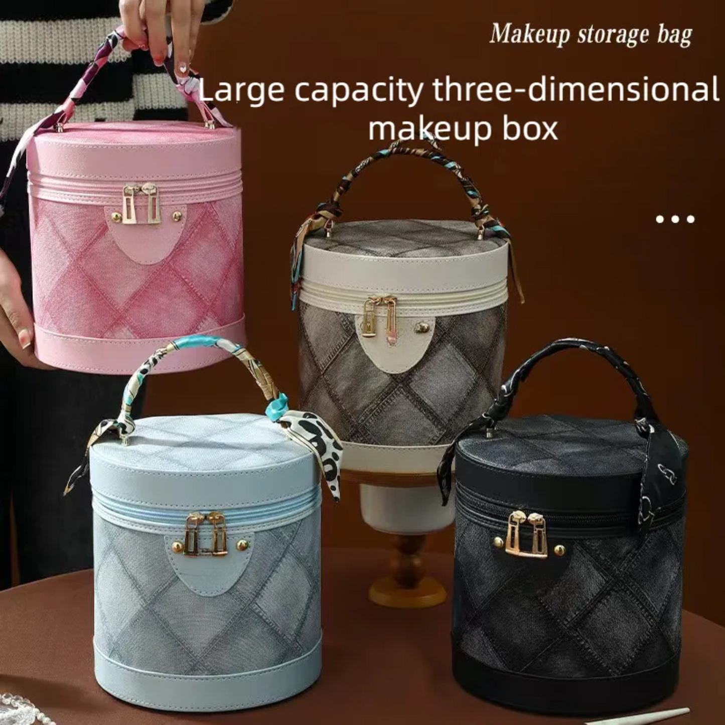 Simple Rhombic Cylinder Bag
