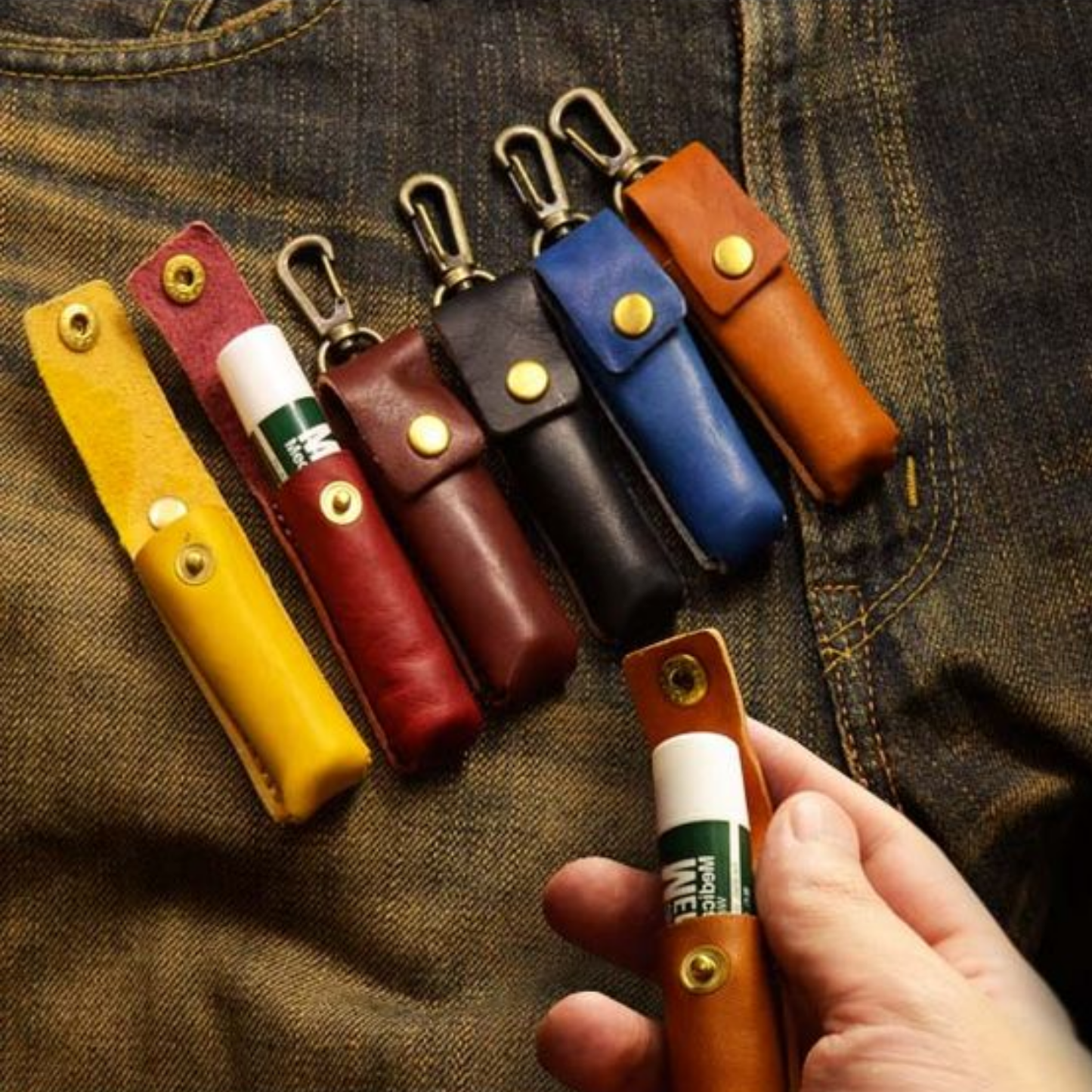 Portable Lip Gloss Bag Lipstick Holder
