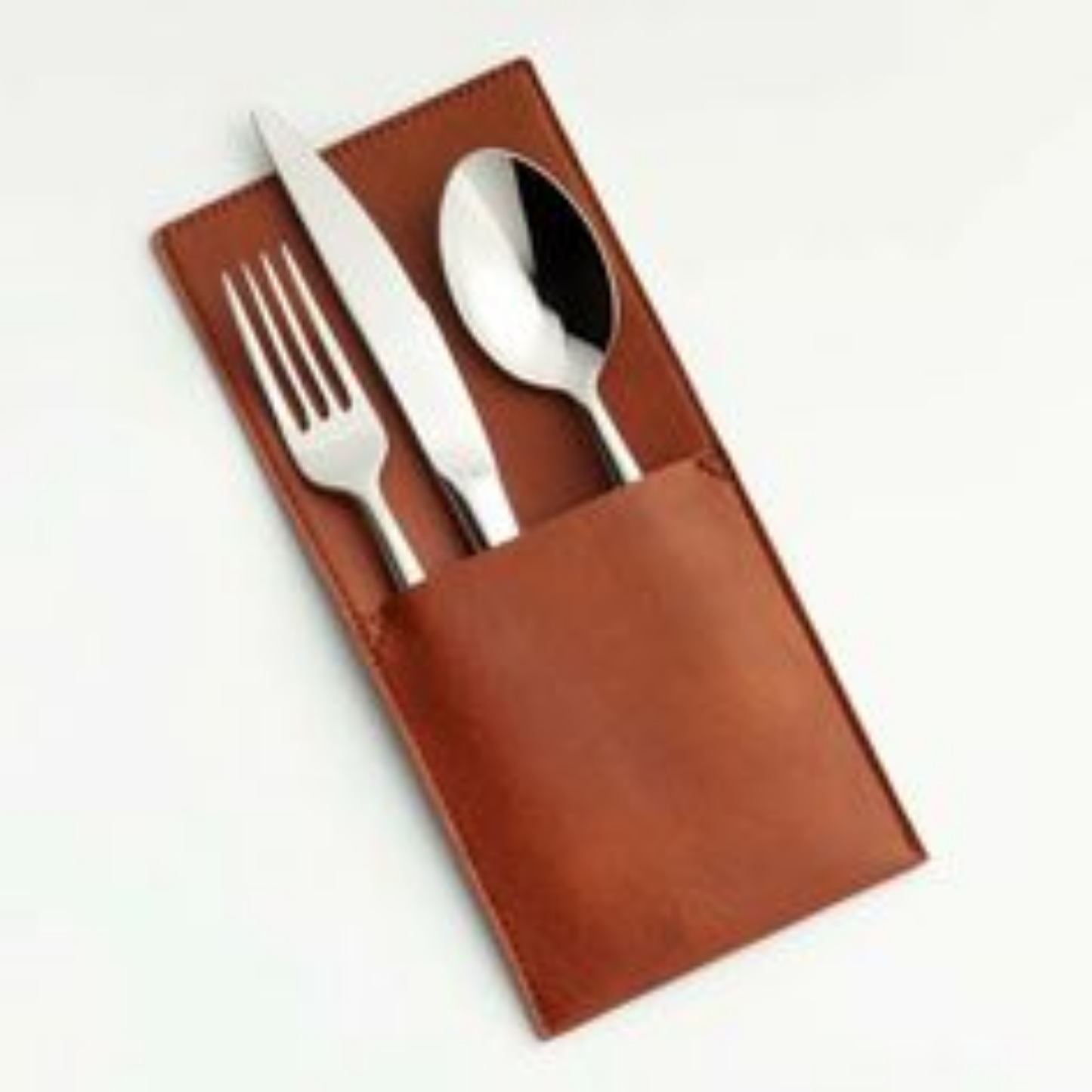 Leather Cutlery Case