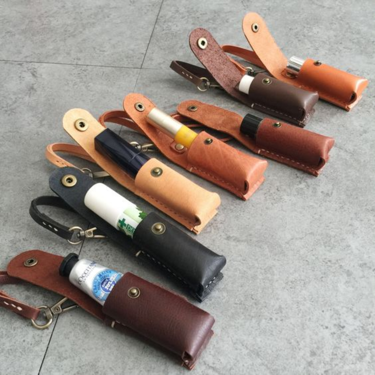 Portable Lip Gloss Bag Lipstick Holder