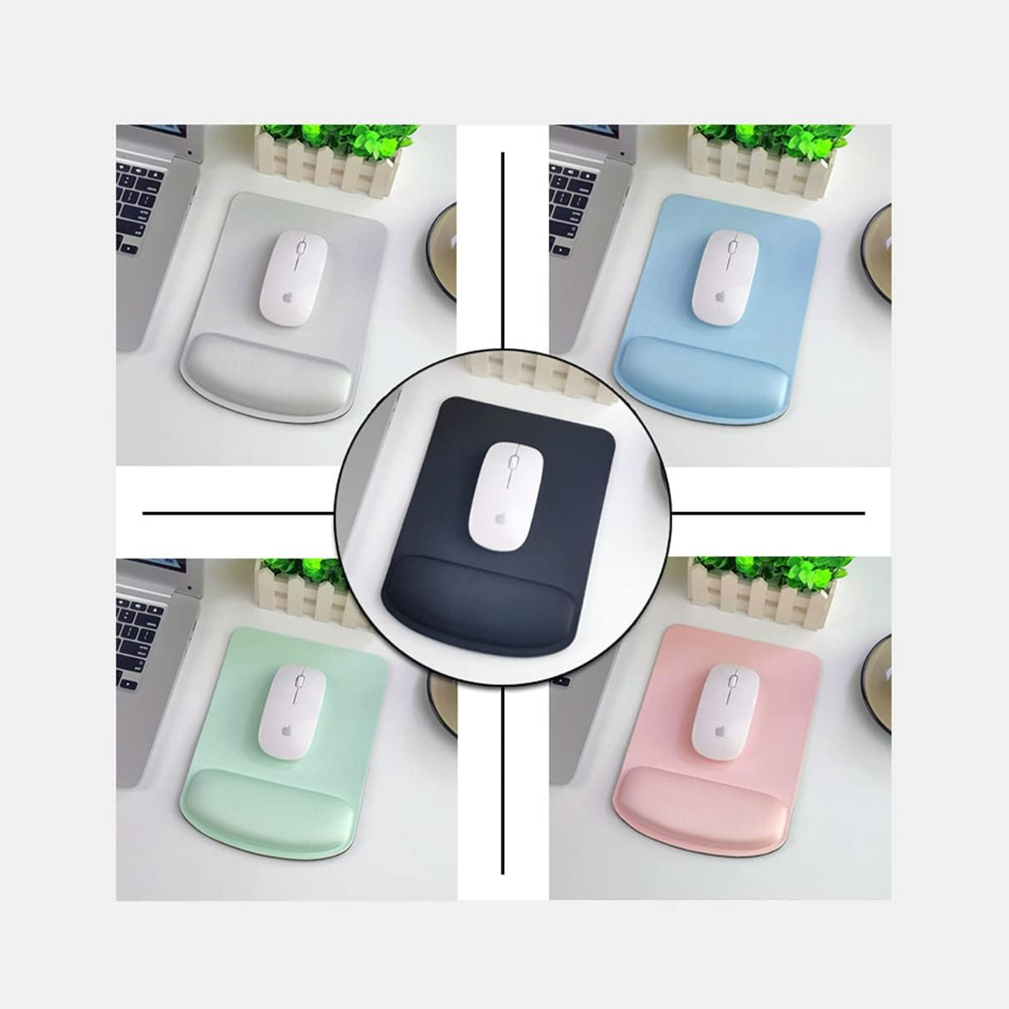 Ergonomic Mouse Pad with Wrist Rest