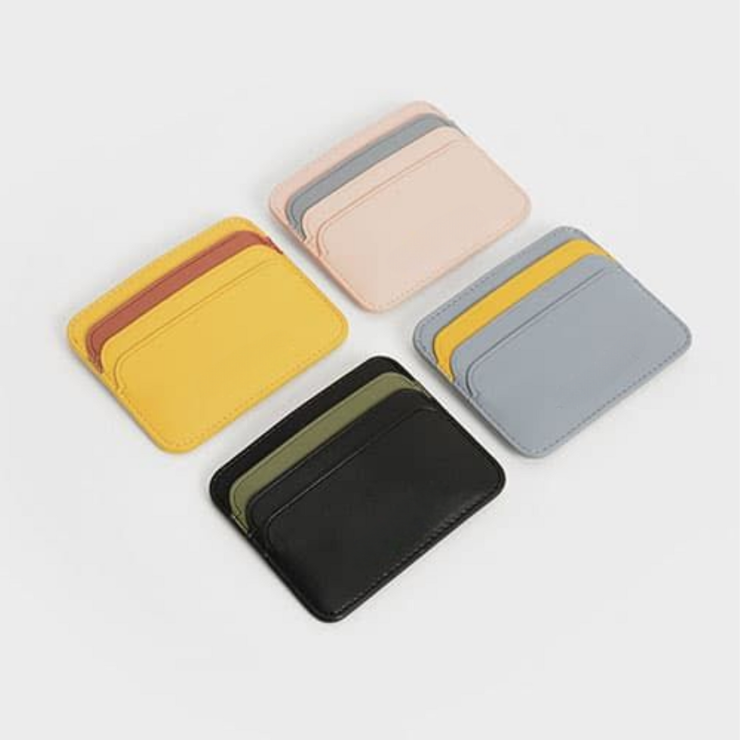 Multicolor credit card holder