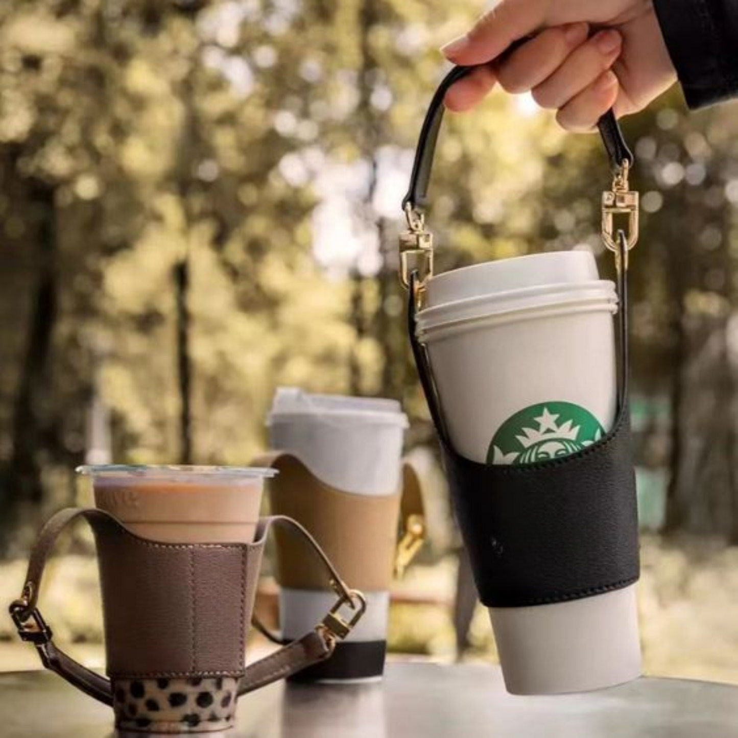 Coffee cup holder