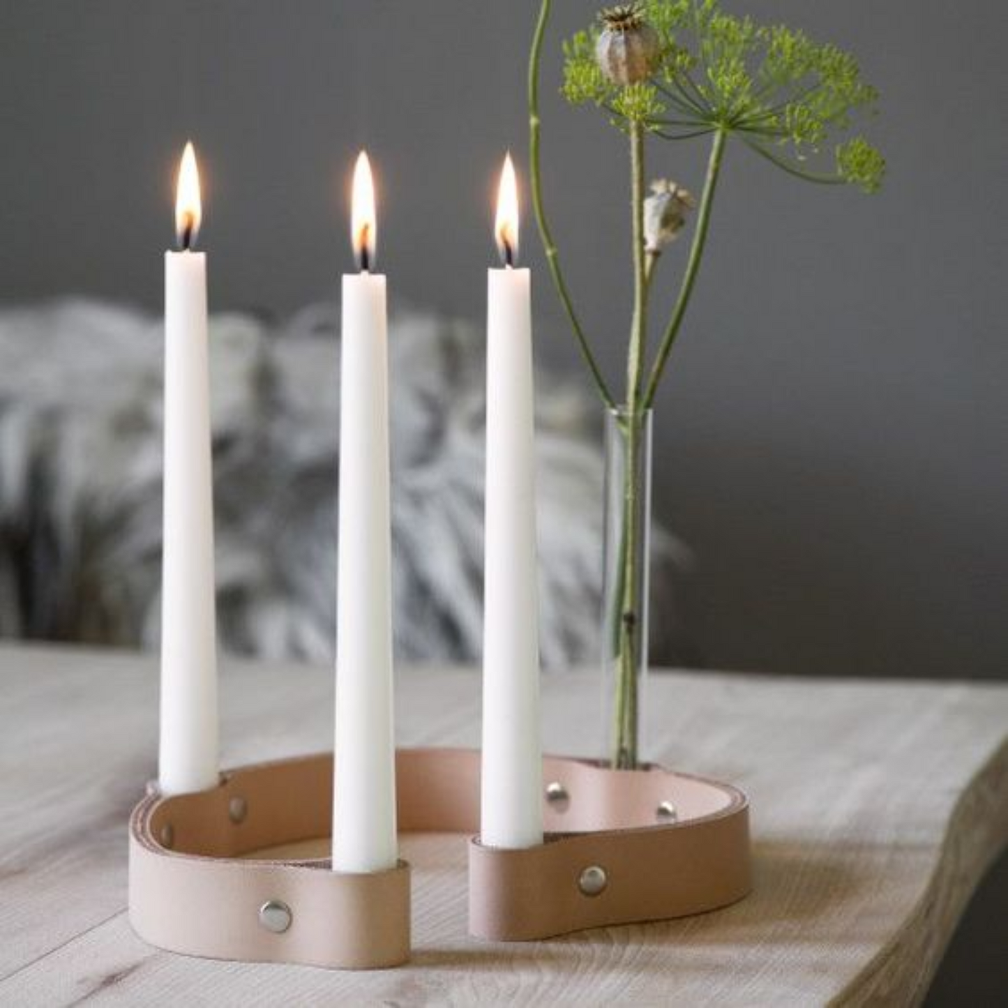 Wirt Belt 4 Candle Holder