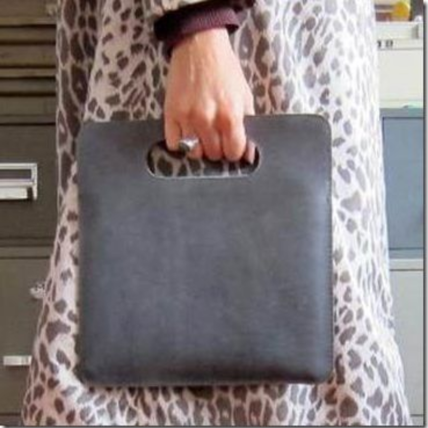Leather Lunch Bag
