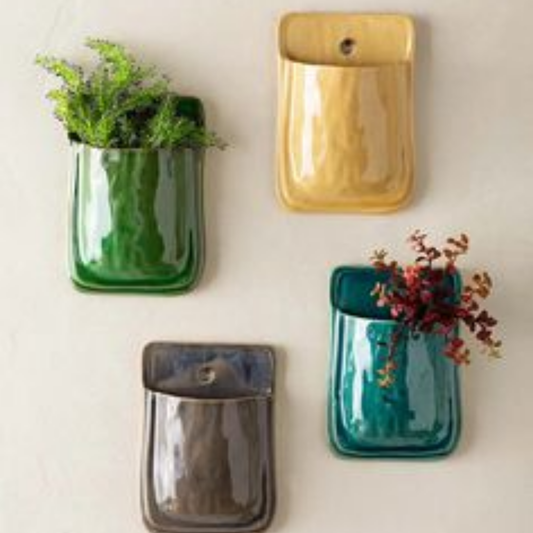 Wall Pocket Planters
