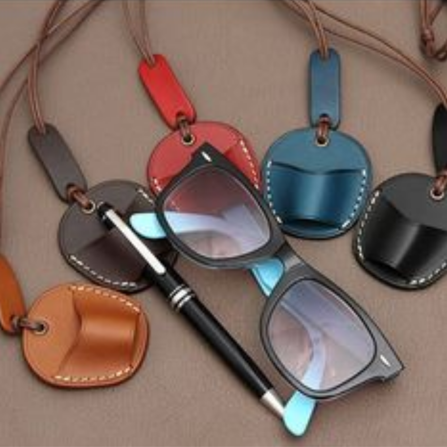 PU Leather Pen Holder