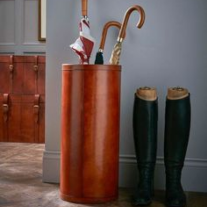 Leather Umbrella Stand