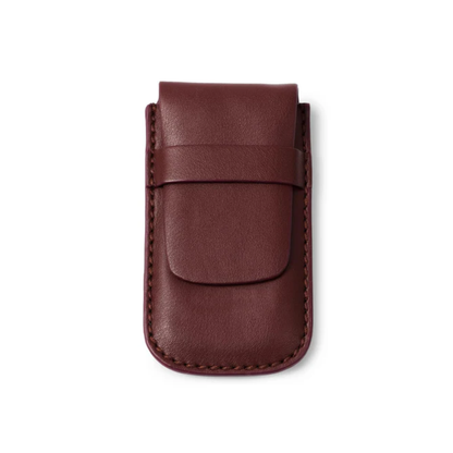 Leather Flap Watch Pouch