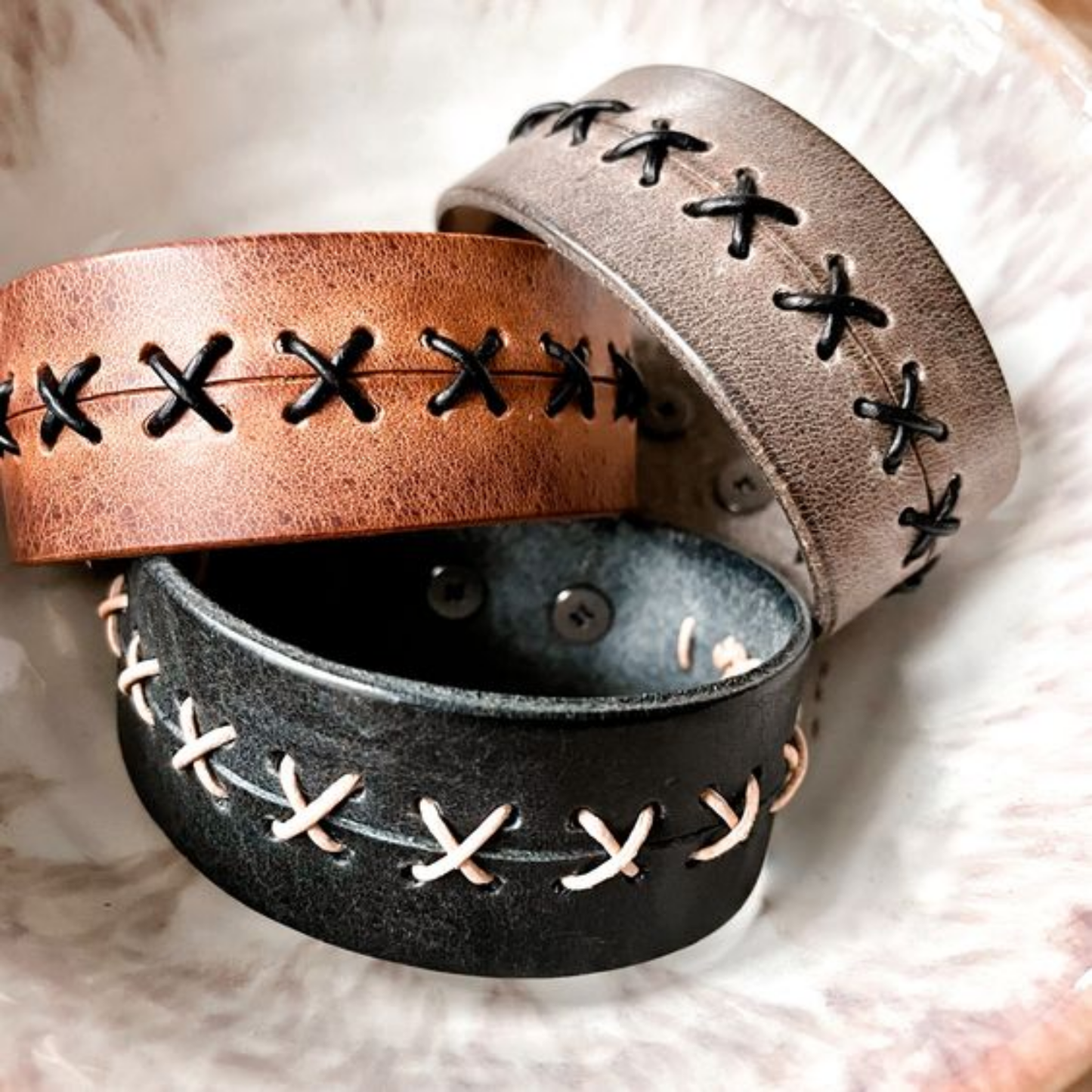 Leather Rings