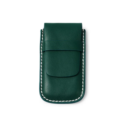 Leather Flap Watch Pouch