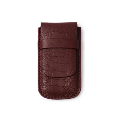 Leather Flap Watch Pouch