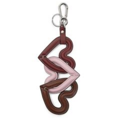 Leather Keychain Heart