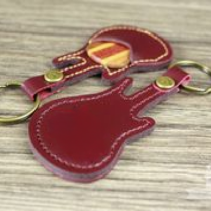 Guitar Shaped  Pick Holder
