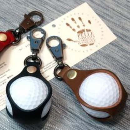 Leather Golf Ball holder