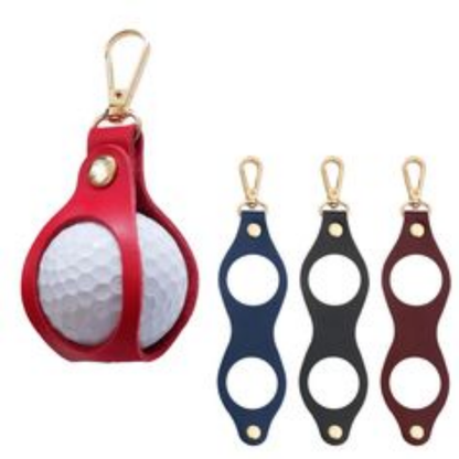 Leather Golf Ball holder
