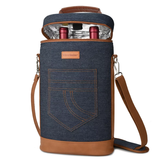 2 Bottle Carrier Tote