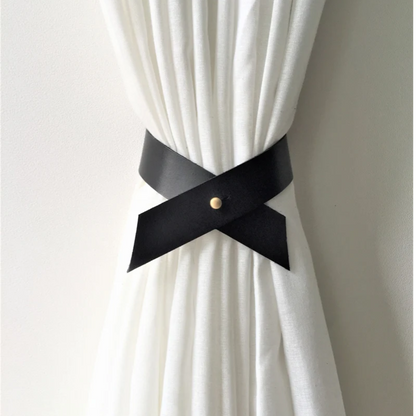 Leather Curtain Tie Back