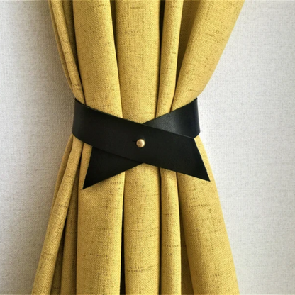 Leather Curtain Tie Back
