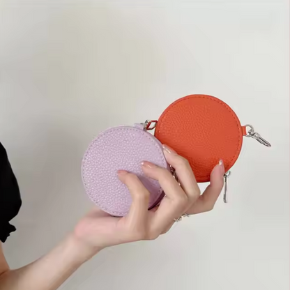 Wallet Coin Purse Round