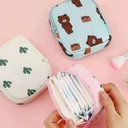 Sanitary Pad Organizer Purse Holder