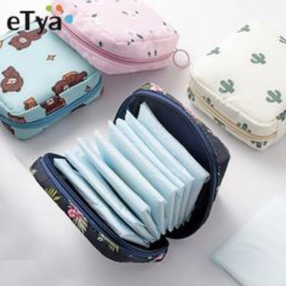 Sanitary Pad Organizer Purse Holder