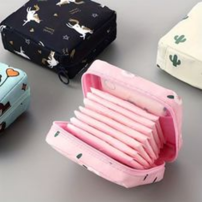 Sanitary Pad Organizer Purse Holder