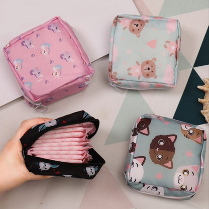 Sanitary Pad Organizer Purse Holder
