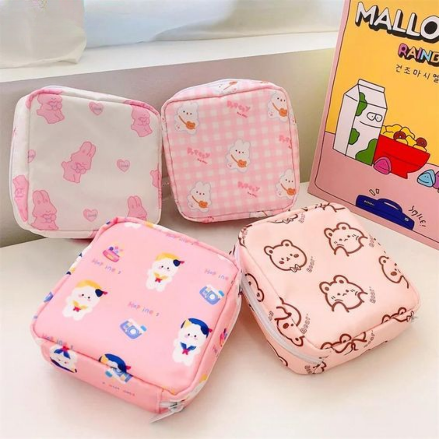 Sanitary Pad Organizer Purse Holder