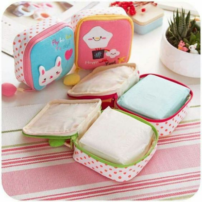 Sanitary Pad Organizer Purse Holder