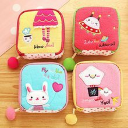 Sanitary Pad Organizer Purse Holder