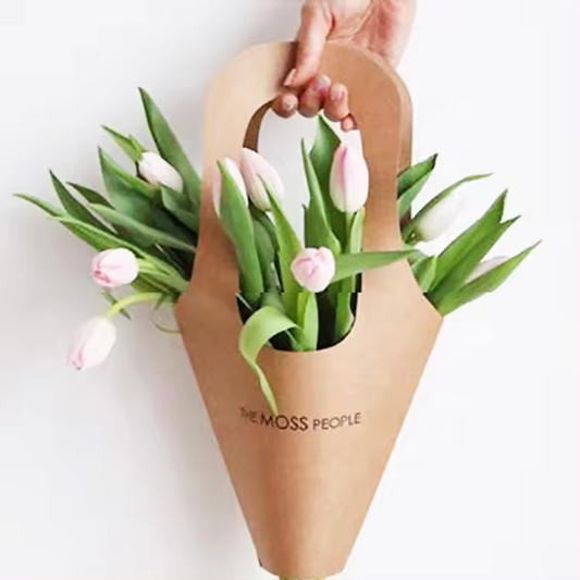 Flowers And Plants Bouquet Tote