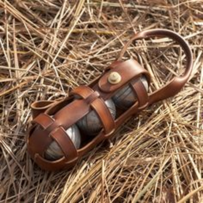 Leather Golf Ball holder