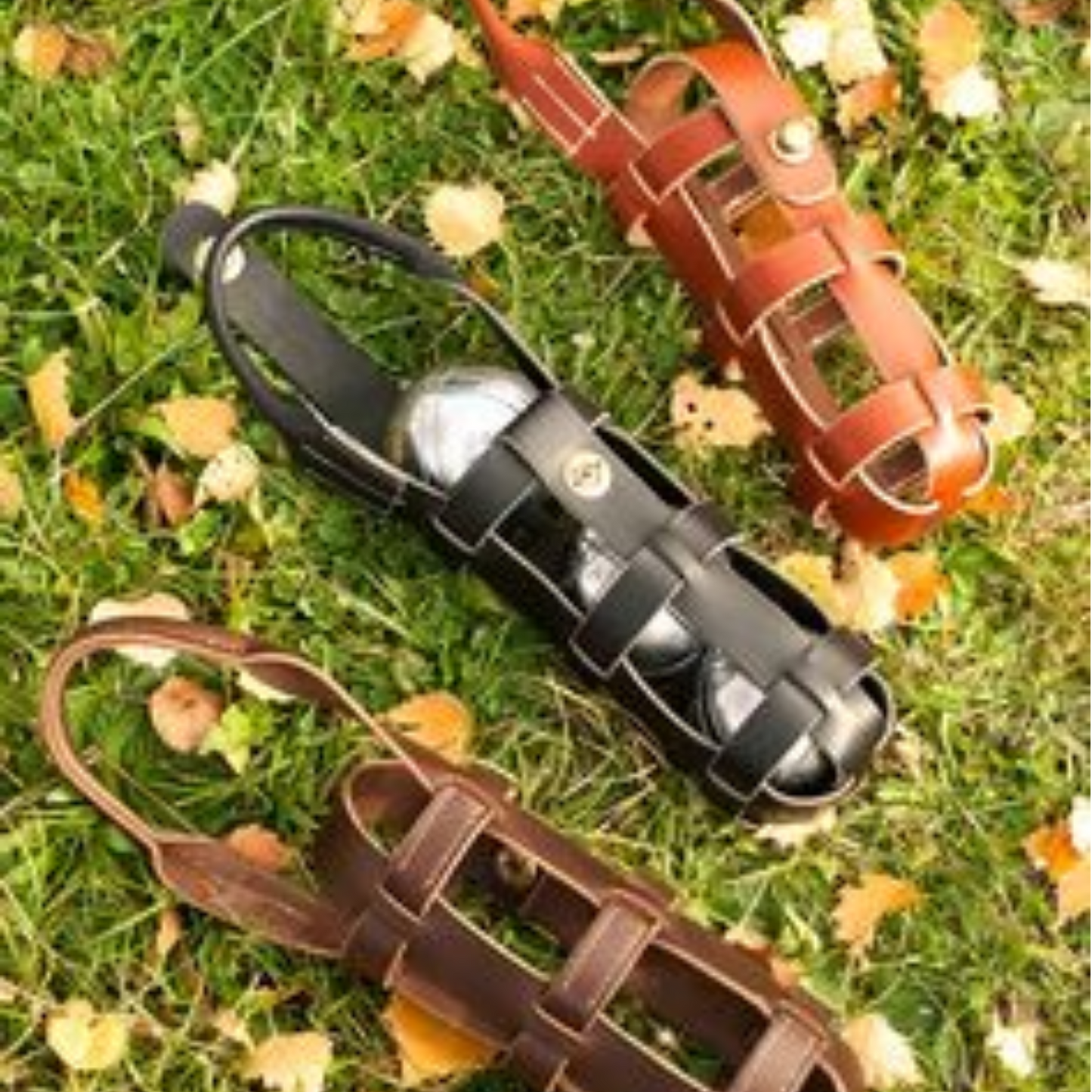 Leather Golf Ball holder