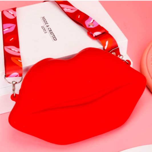 Lip Design Crossbody Bag