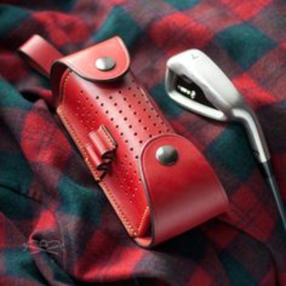 Leather Golf Ball holder