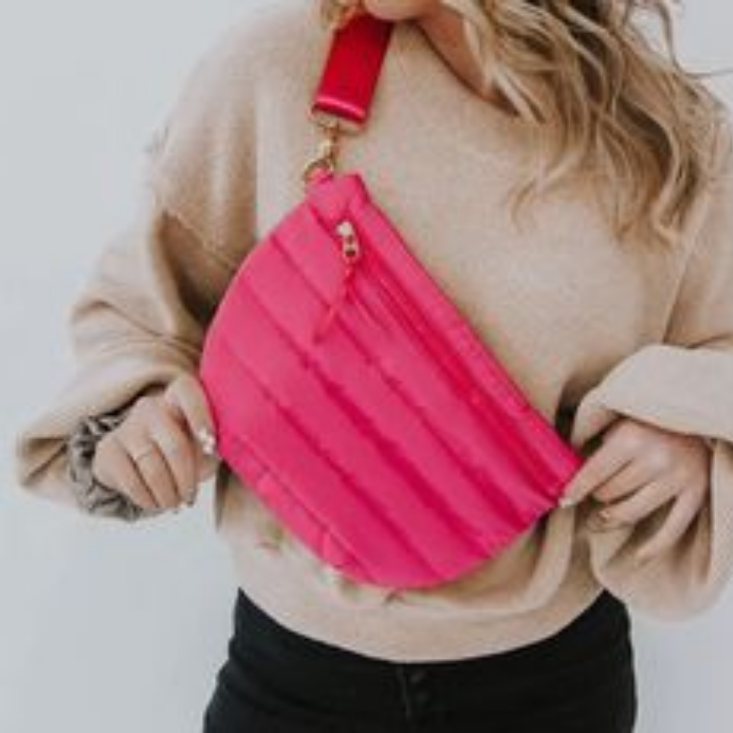Quilter Puffer Belt Bag